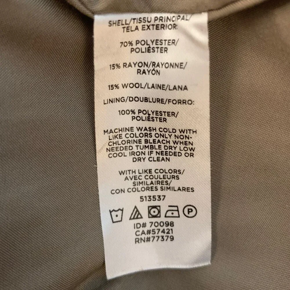 Ann Taylor straight leg trouser - Picture 8 of 8